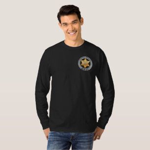 FUGITIVE ERHOLUNG AGENT ABZEICHEN Langschläfer T T-Shirt