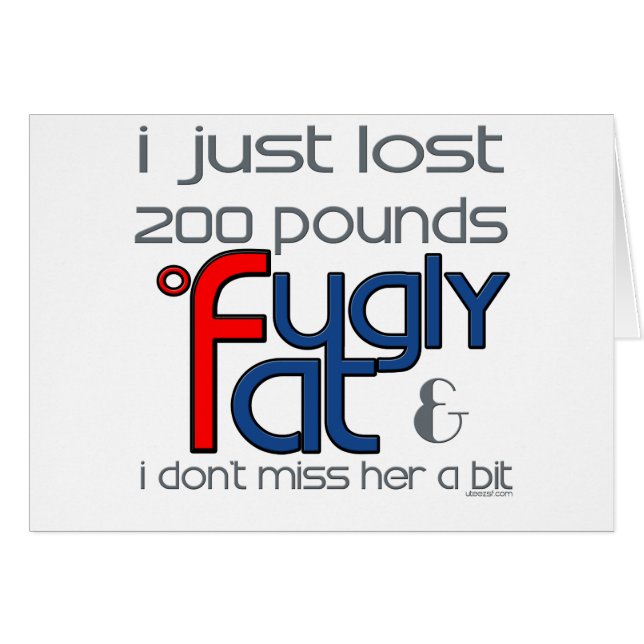 Fugly scheiden sie (Vorderseite (Horizontal))