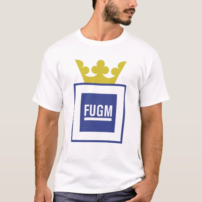 FUGM mit Saab Krone durch NBH-T - Shirt (kein (Vorderseite)