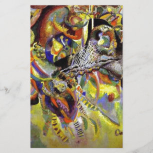 Fugue Abstrakte Malerei von Kandinsky Briefpapier