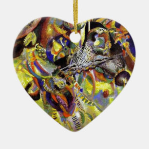 Fugue Abstrakte Malerei von Kandinsky Keramikornament