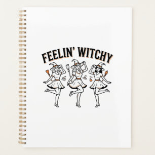 Fühl dich verhext Retro Halloween Hexen Planer