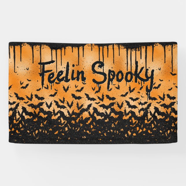 Fühl mich gruselig Halloween Banner (Horizontal)