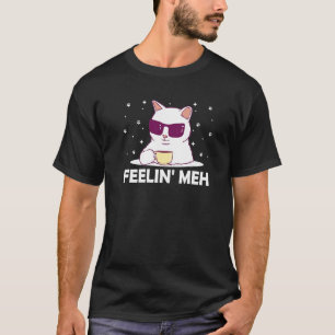 Fühl mich meh Katzenliebhaber Faules Kätzchen Inak T-Shirt