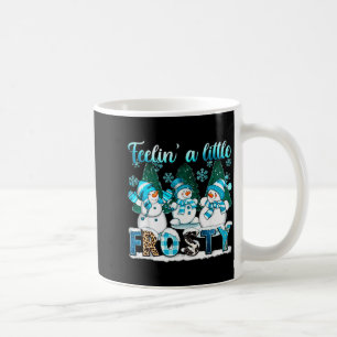 Fühle mich ein bisschen frostig Süßer Schneemann W Kaffeetasse