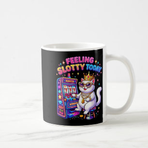 Fühle mich heute schlitzig, lustige Katze Kaffeetasse