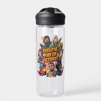 Fühlen Sie das Feuer des Sieges Trinkflasche
