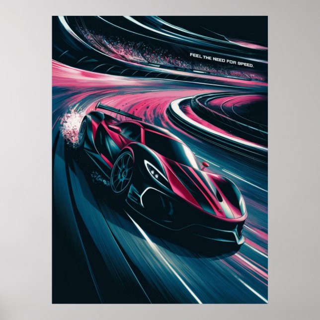 Fühlen Sie das Need for Speed Poster (Vorne)