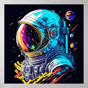 Fühlen Sie das Universum in Ihnen - kosmische Odys Poster