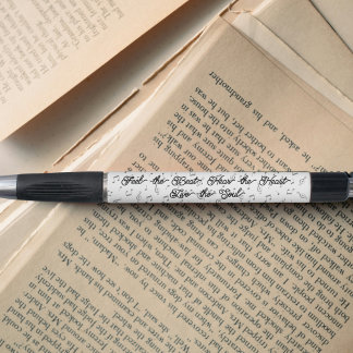 Fühlen Sie den Beat Musiknotens Pen Kugelschreiber