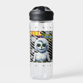 Fühlen Sie den Schnee Trinkflasche
