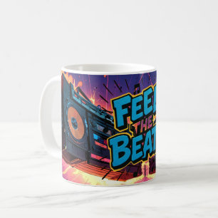 Fühlen Sie die Beat-Tasse Kaffeetasse