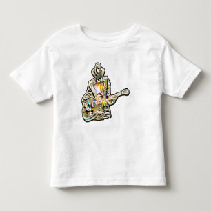 Fühlen Sie die Blues - Künstlerisches Gitarrendesi Kleinkind T-shirt
