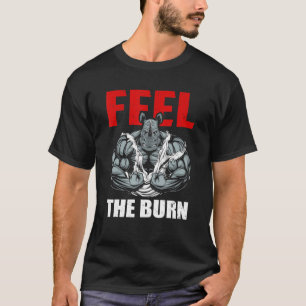 Fühlen Sie die Bodybuilding-Body-Builder T-Shirt