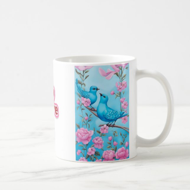 Fühlen Sie die Energie des Lebens Kaffeetasse (Rechts)