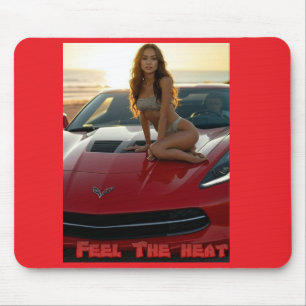 Fühlen Sie die Hitze Mousepad