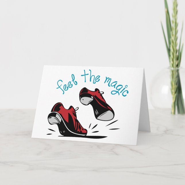 Fühlen Sie die Magie Karte (Vorderseite)