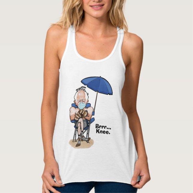 Fühlen Sie die Marke... mit Bernie & seinem Mitten Tank Top (Vorderseite)