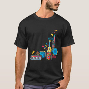 Fühlen Sie die Rhythmus Melodien in Motion T - Shi T-Shirt