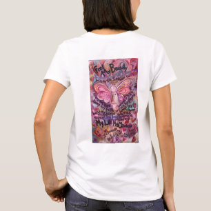 Fühlen Sie meinen Schönheitsrosa-Krebs-Engel-T - S T-Shirt