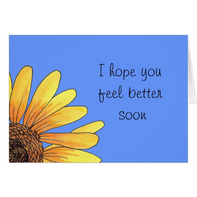 Fühlen Sie sich besser in der Karte (Vorderseite (Horizontal))