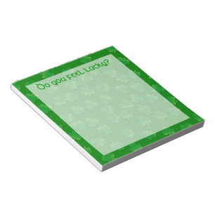 Fühlen Sie sich glücklich? Notizblock