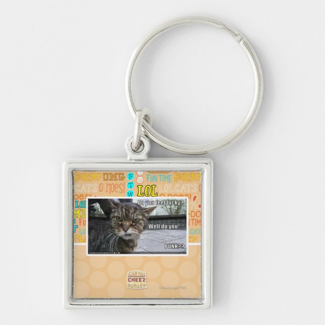 Fühlen Sie sich glücklich? Schlüsselanhänger (Vorne)