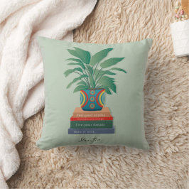 Fühlen Sie sich gut Anyday Inspiration Word Art Kissen