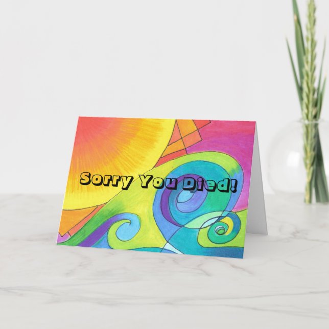 Fühlen Sie sich jetzt besser? Karte (Vorderseite)