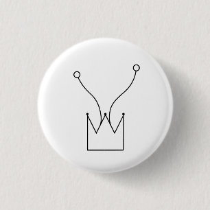 Fühler u. Kronen-Button Button