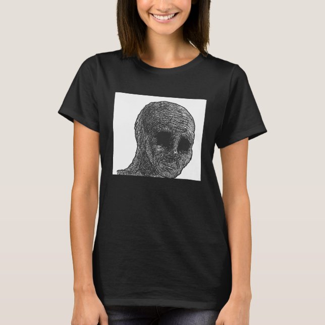 Fühlt Guy Wojak Meme Doomer  1 T-Shirt (Vorderseite)