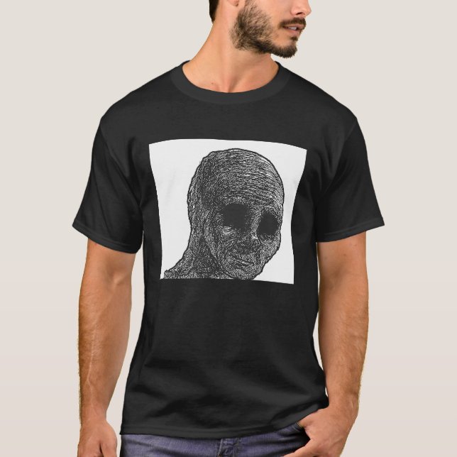 Fühlt Guy Wojak Meme Doomer  1 T-Shirt (Vorderseite)