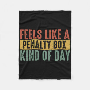 Fühlt sich an wie ein Penalty Box Tag Hockey Spruc Fleecedecke