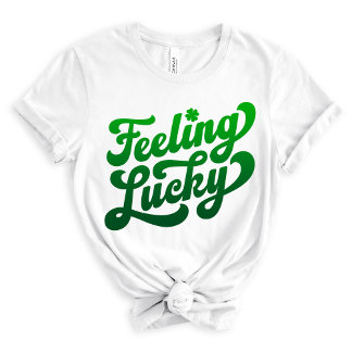 Fühlt sich glücklich | Grüne Ombre St. Patrick’s D Tri-Blend Shirt