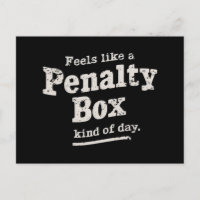 Fühlt sich wie ein Penalty Box Day Hockey Player