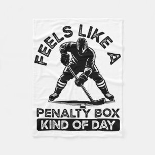 Fühlt sich wie ein Strafbank-Tag an Eishockey Fu Fleecedecke