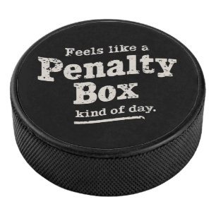 Fühlt sich wie ein Strafbank-Tag Hockey Spieler  Eishockey Puck
