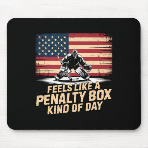 Fühlt sich wie eine Strafbox Art von Tag Lustig Ho Mousepad