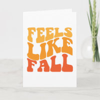 Fühlt sich wie Herbst an