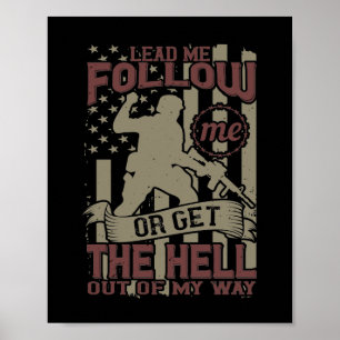Führe mich, folge mir poster