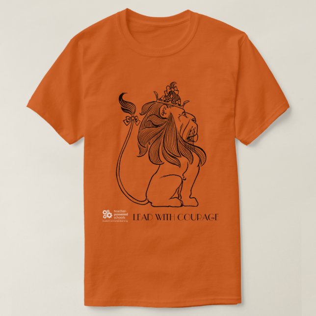 Führe mit Mut T-Shirt (Design vorne)