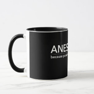 Führen der Gas-Tasse für Anästhesie Tasse