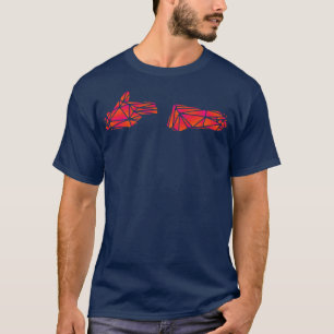 Führen Sie das Juwelen Hands Logo aus T-Shirt