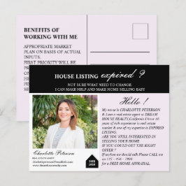 Führen Sie ein echtes Anwesen und erzeugen Sie ein Postkarte