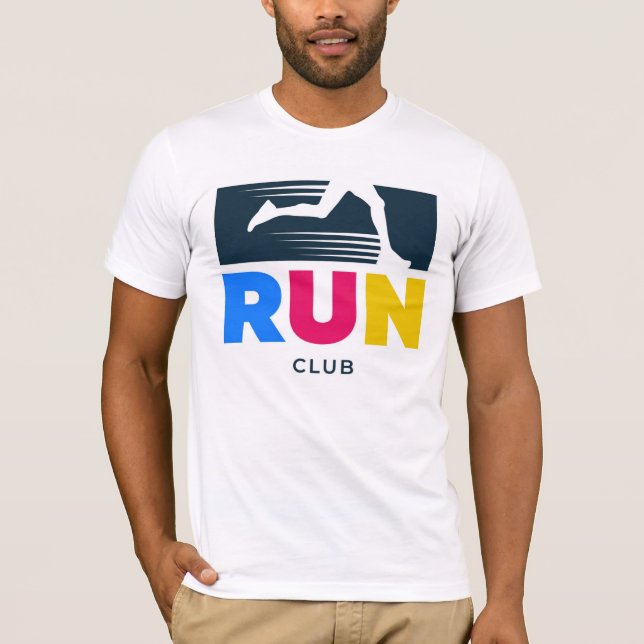 Führen Sie einen Club-T - Shirt aus (Vorderseite)