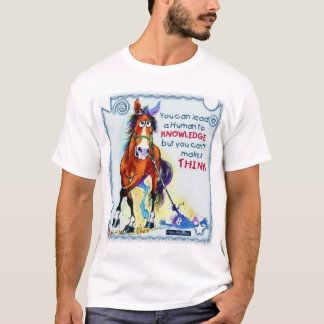 Führen Sie einen Menschen T-Shirt