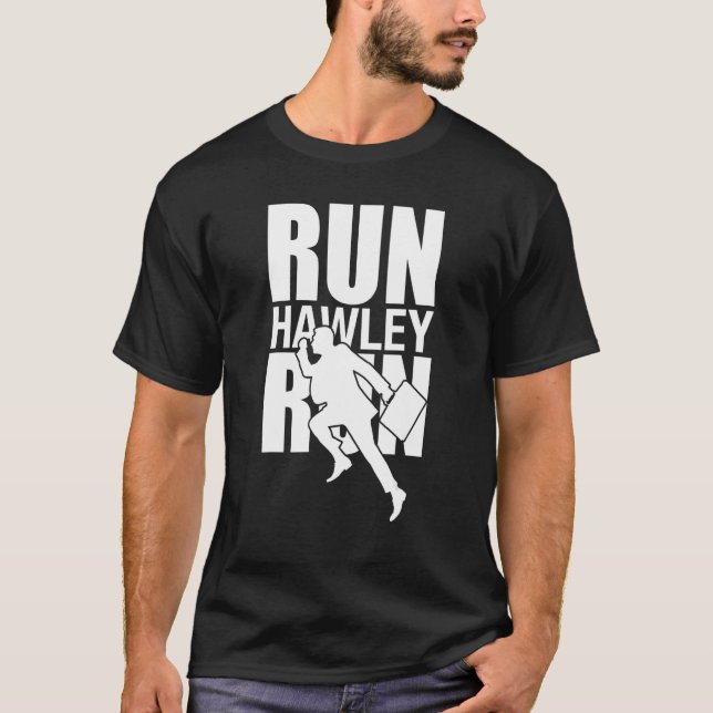 Führen Sie Hawley Run Josh Hawley kostenlos laufen T-Shirt (Vorderseite)