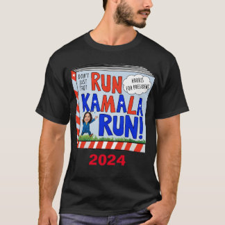 Führen Sie Kamala aus T-Shirt