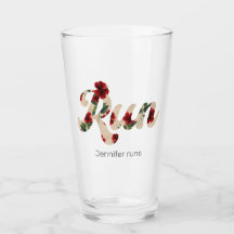 Führen Sie Retro-Typ Vintages rustikales Hibisken-