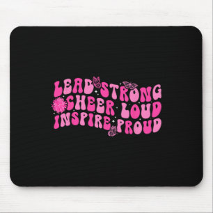 Führen Sie starke Cheer laute Cheer Captain Cheerl Mousepad